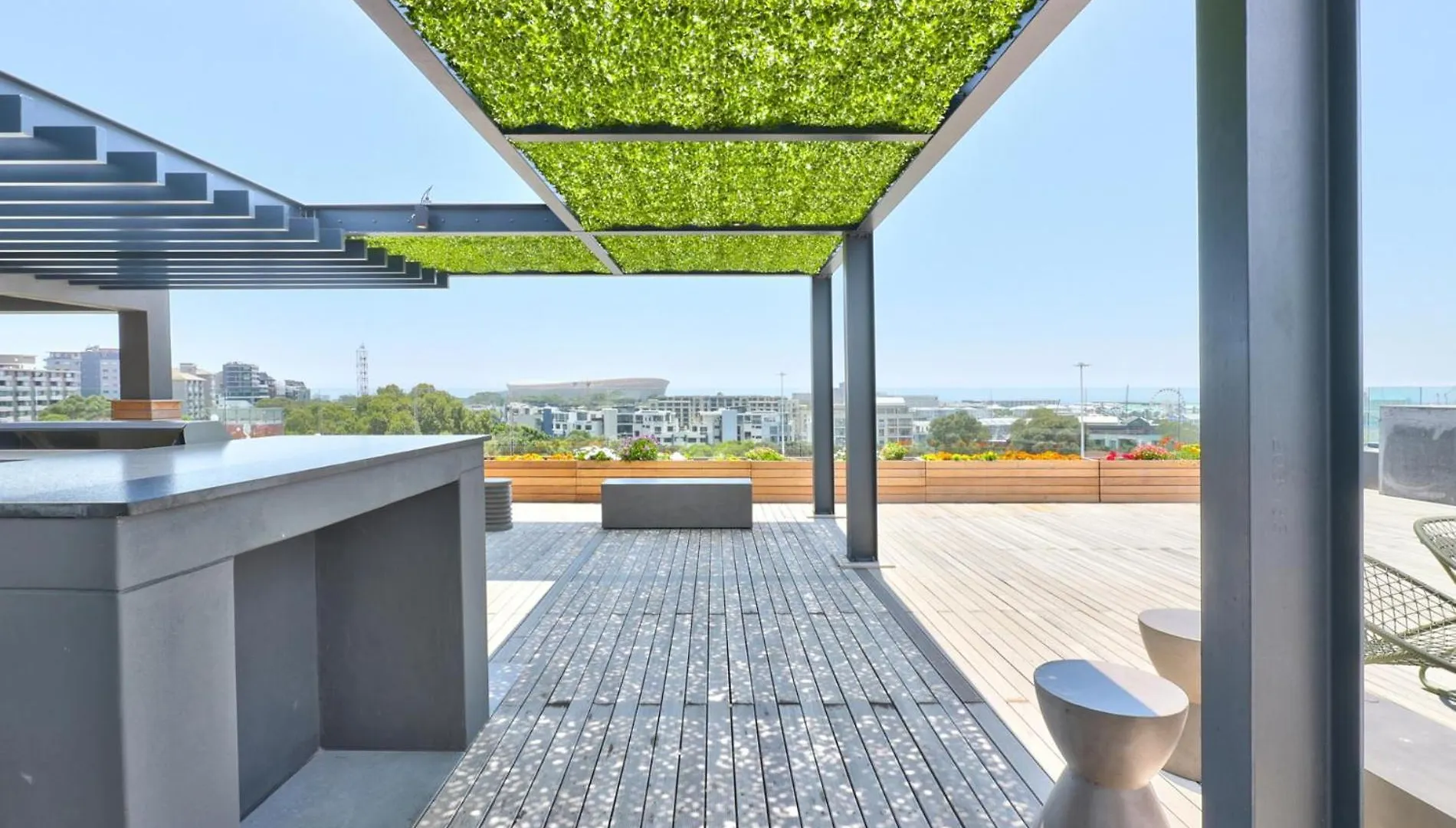Waterfront Apartment With Balcony & Views Cape Town 0*,